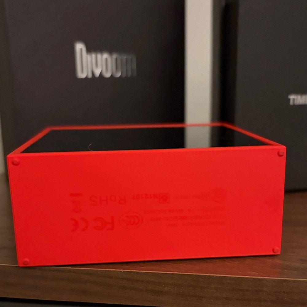Timebox-Mini Red Bluetooth Speaker - Picture 3 of 3